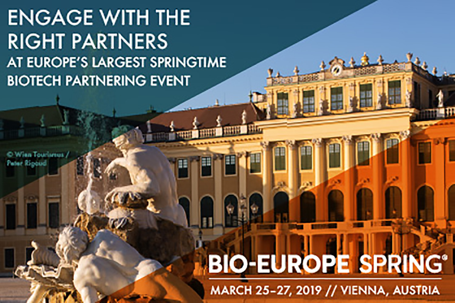 Image for We are looking forward to meeting you at the international partnering event BIO-Europe Spring, March 25 – 27, 2019 in Vienna